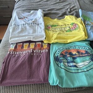 8 Men’s Large Vineyard Vine Shirts